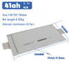 3.7V 41AH P41 Nmc Pouch Lithium Rechargeable Ev Scooter Li-Ion Battery