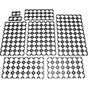 32650 32700 Battery Plastic Holder Separator Lifepo4 Lithium Ion Cell Bracket for 12v 24v 48v Battery Packs