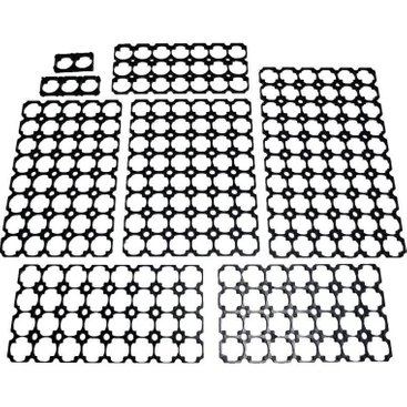 32650 32700 Battery Plastic Holder Separator Lifepo4 Lithium Ion Cell Bracket for 12v 24v 48v Battery Packs