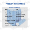 Misen Factory 4000 Cycles Na-Ion 18650 3V 1500ma Sodium Ion 10C High Rate Sib Battery Cell for 12v 24v Electric Scooter Bike
