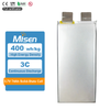 MISEN 3.7V 74Ah Solid-State NCM Lithium Pouch Cell for ESS and Industrial Power