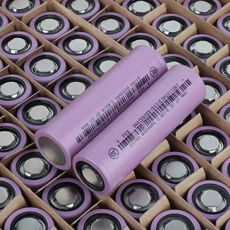High Capacity FEB 21700 5500mAh 6000mAh Rechargeable Lithium Li Ion Cylindrical 21700 Ebike Battery For Scooter Battery Pack