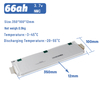 LG 3.7V 66AH E66 Nmc Lithium Rechargeable Ev Scooter Li-Ion Battery Pouch Cell