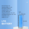 23680 2.4v 2500mAh LTO Battery Cell 