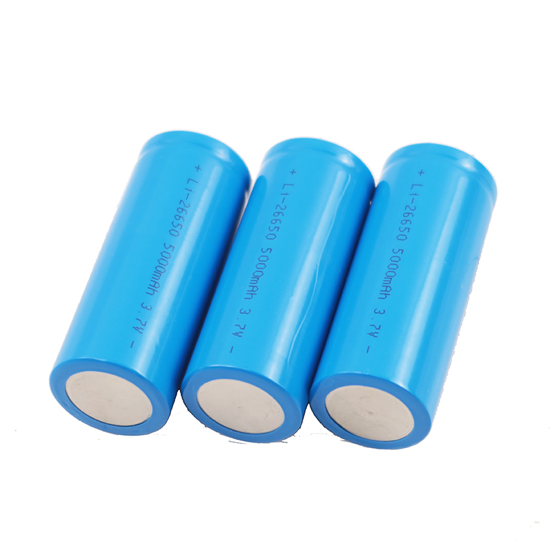 26650 3.7V 5000mAh Li-ion Cylindrical Battery Cell