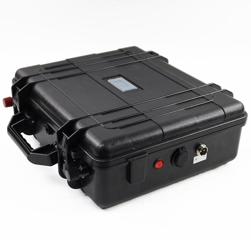 24V 75Ah Hand Hold Casing Battery Bms 24V 1800WH Lifepo4 Battery Pack 