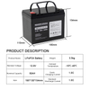 12.8V 50Ah Bms 640WH Lithium Ion 4S 8S 16S Lifepo4 Battery Pack