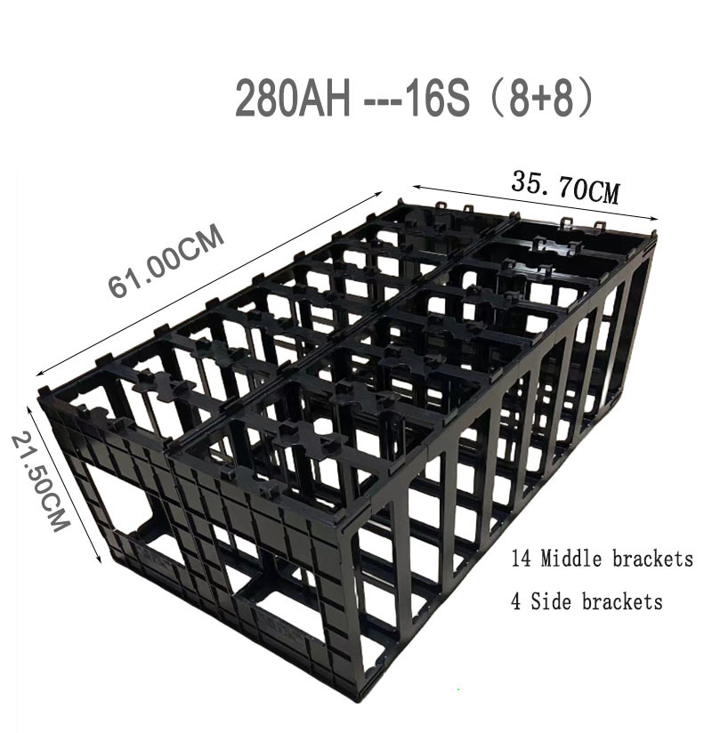 100 Pezzi Supporto Per Batterie 18650 – Distanziatore In Plastica ABS Per Pacchi Batteria Fai-da-te, Dissipazione E Connessione Sicura
