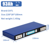 CATL 3.7v 93ah Ncm Rechargeable Electric Car Lithium-Ion Nmc Battery for 12v 24v 48v