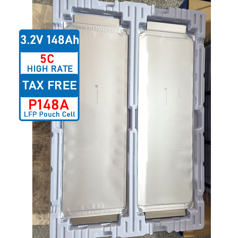 Farasis 5C High Discharger Rate 3.2V 148Ah 145.8Ah Pouch Cell Lifepo4 Battery