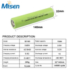 Gushen High Rate Grade A Lfp Rechargeable 10C 25Ah 46160 Akku Cylindrical 22Ah 3.2v Lifepo4 Battery Cell for Electric Scooters