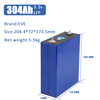 EVE 3.2v 304ah Energy Lithium Ion Batteries Lifepo4 Battery Cell