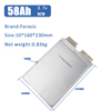 Farasis 3.7V 58Ah P58A Pouch Cell NMC Lithium Polymer Battery