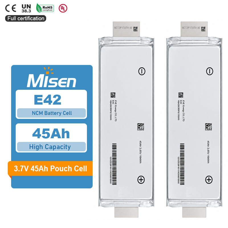 EVE E42 3.65V 45Ah NCM Rechargeable Lithium-ion Pouch Battery Cell