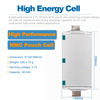 Misen P37 3.7V 37Ah Rechargeable NCM Pouch Battery Cell