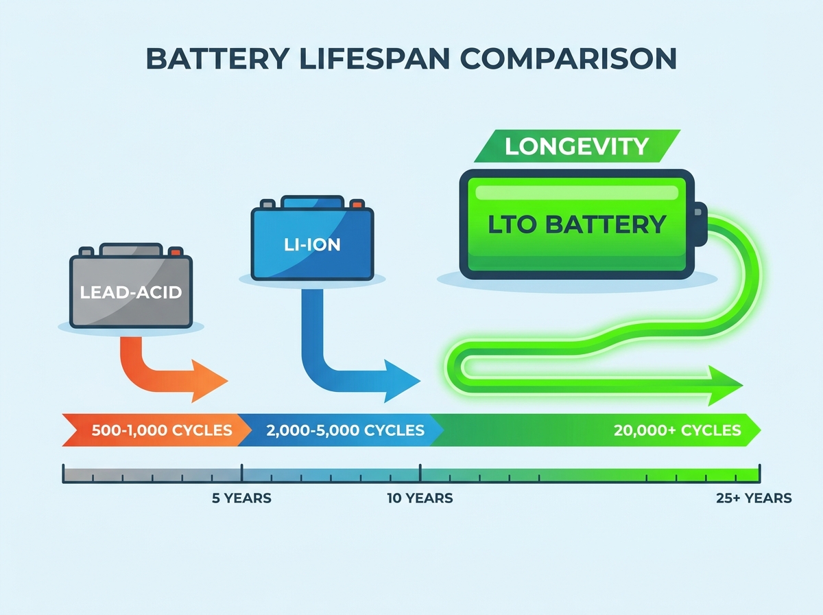 LTO Battery Lifespan and Degradation Analysis