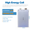 GBT TLP12F2A8-20Ah 3.2V 20Ah 40A Lithium-Ion Polymer Pouch Cell