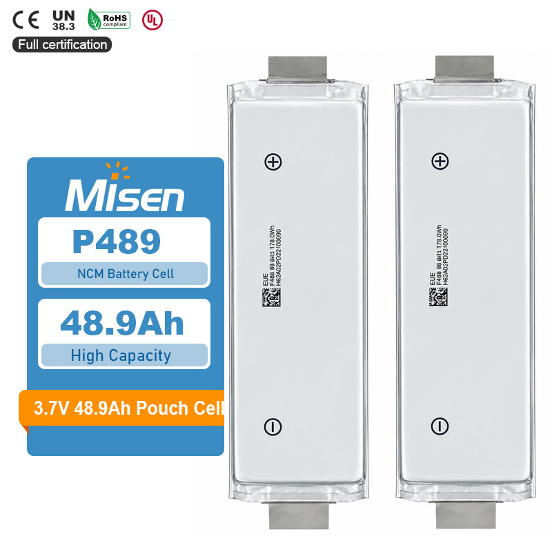 SK P489 3.7V 48.9Ah NCM Rechargeable Lithium-ion Pouch Battery Cell