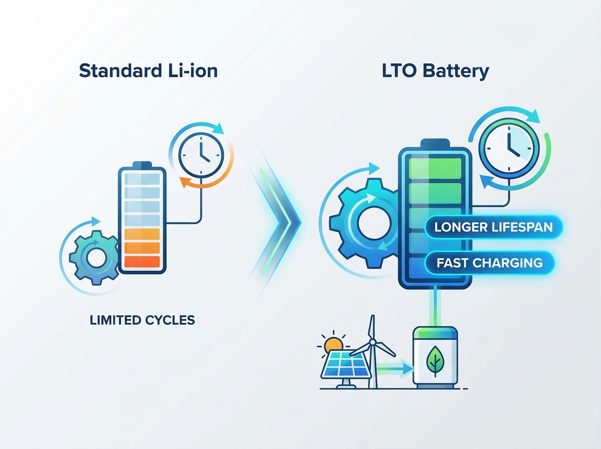 LTO battery deployment for sustainable energy storage