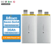Misen 10487191 3.7V 36Ah 180A Continuous Discharge Semi-Solid NCM Pouch Battery Cell