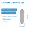 Misen P70A 3.7V 70Ah High Energy Density 3C Lithium-Ion Pouch Cell