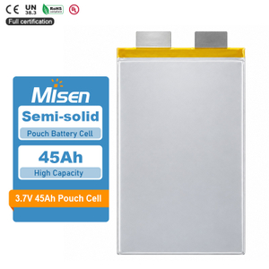 3.7V 45Ah 135A Continuous Discharge Semi-Solid NCM Pouch Battery Cell