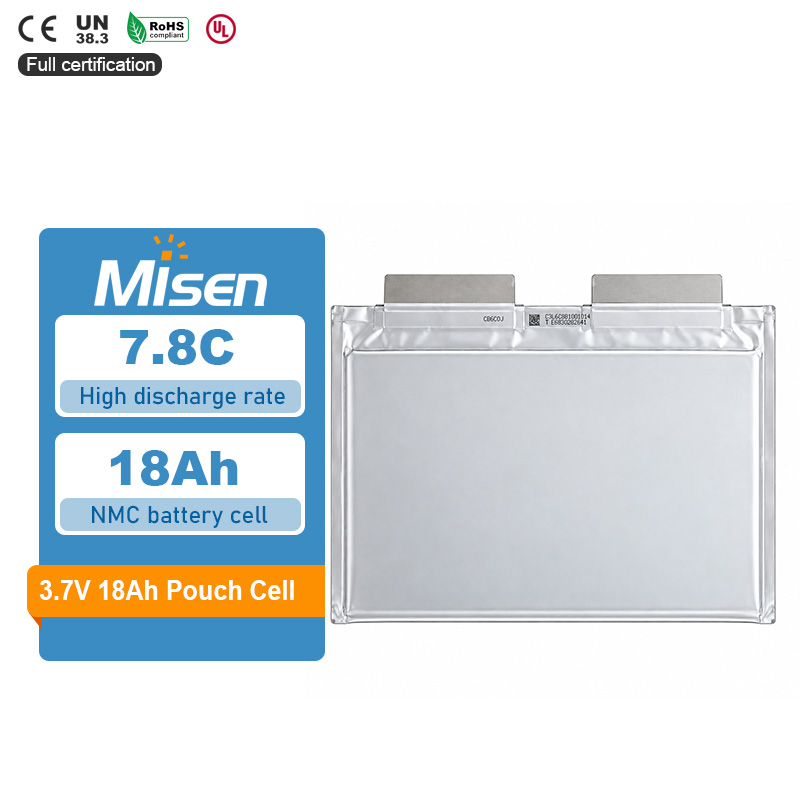 Microvast 3.7V 18Ah 18000mAh High Discharge NMC Lithium Ion Pouch Battery Cell