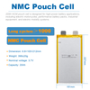 TOPBAND TB-85105212 20Ah NCM 3.8V 20Ah 200A Continuous Discharge NCM Lithium-Ion Pouch Battery Cell