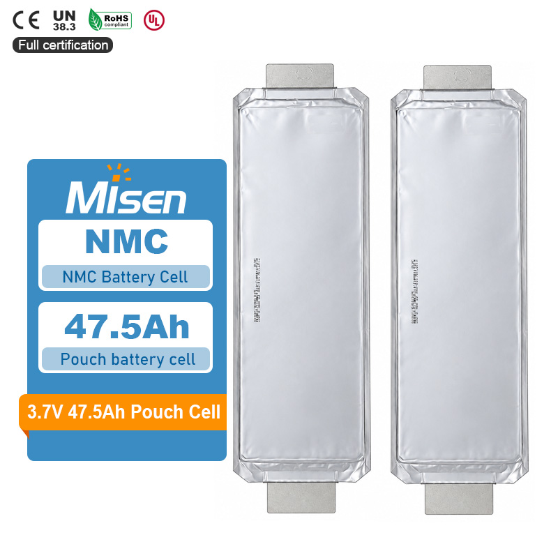 Misen 47.5Ah 3.7V NCM Lithium-ion Pouch Battery Cell