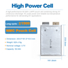 EVE F16M 50.5Ah 3C Continuous 5C Pulse LMFP Pouch Lithium-Ion Battery Cell