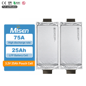 PF25N 25N 3.2V 25Ah 75A Continuous Discharge LiFePO4 Pouch Battery Cell