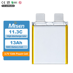 Misen 95110130 3.7V 13Ah+ 11.5C High-Rate NCM Lithium-Ion Pouch Battery Cell
