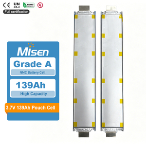 Misen 3.7V 139Ah 3-5C Power NCM Pouch Battery Cell 