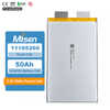 11165260 3.2V 50Ah 1C Continuous Discharge Rechargeable LiFePO4 Pouch Battery Cell