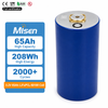 Misen 60180 3.2V 65Ah LiFePO4 Large Cylindrical Battery Cell