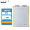 Misen 38Ah 3.7V NCM Lithium-ion Pouch Battery Cell