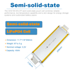 Misen SHS150-45-LFP 3.2V 45Ah Semi-Solid-State LiFePO4 Pouch Battery Cell