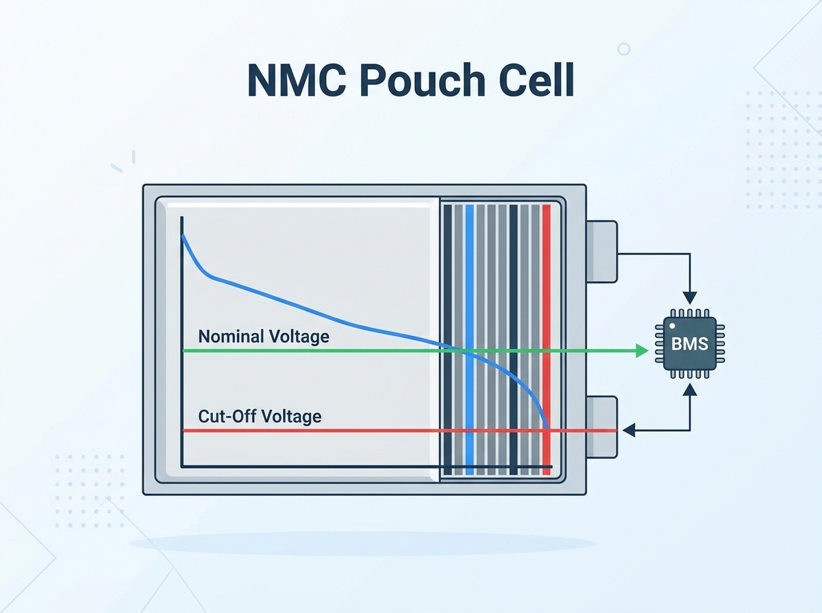 NMC Pouch Cell Voltage Management
