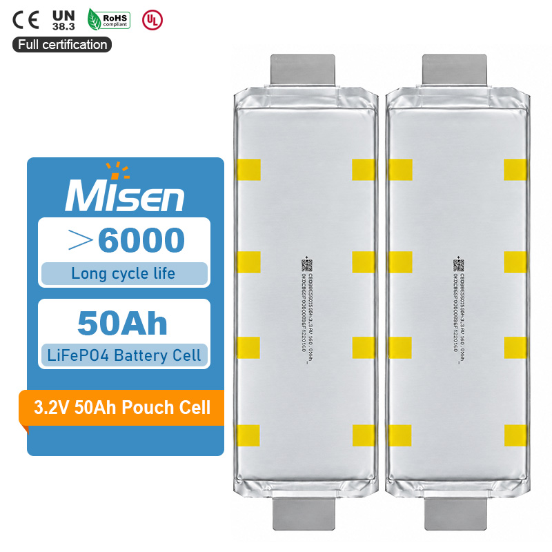 SVOLT 3.2V 50Ah Rechargeable LiFePO4 Pouch Battery Cell