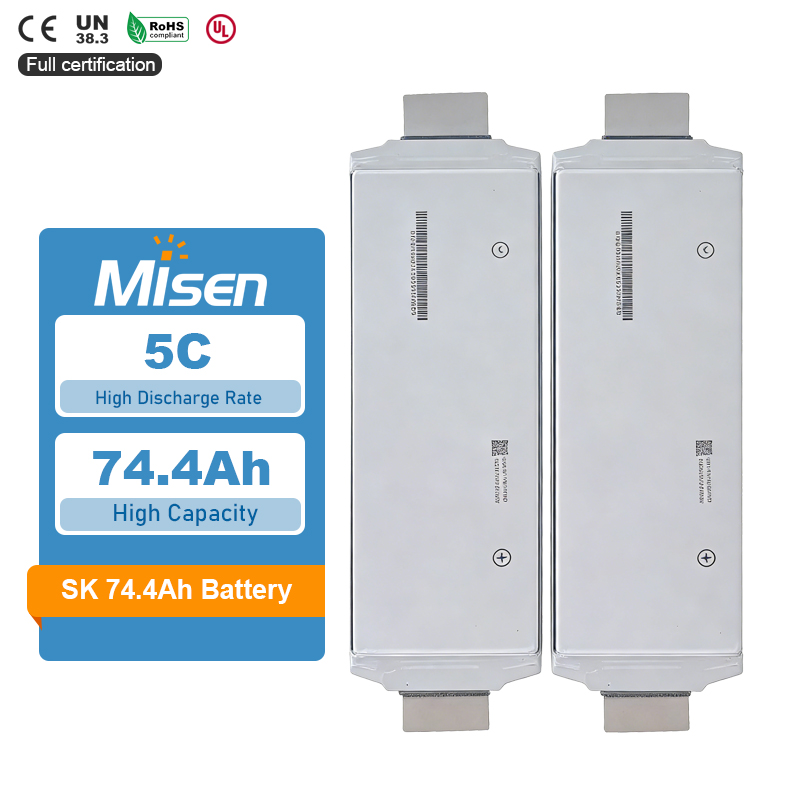 SK 3.7V 74.4Ah NCM Rechargeable Lithium-ion Pouch Battery Cell