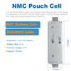 SK E805C 3.64V 80.5Ah 3.7v NMC Rechargeable Lithium-ion Pouch Battery Cell