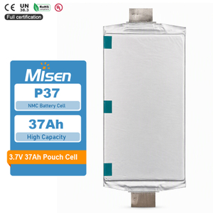 Misen P37 3.7V 37Ah Rechargeable NCM Pouch Battery Cell