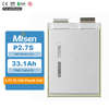 Misen P2.7S 3.7V 33.1Ah Rechargeable NCM Pouch Battery Cell